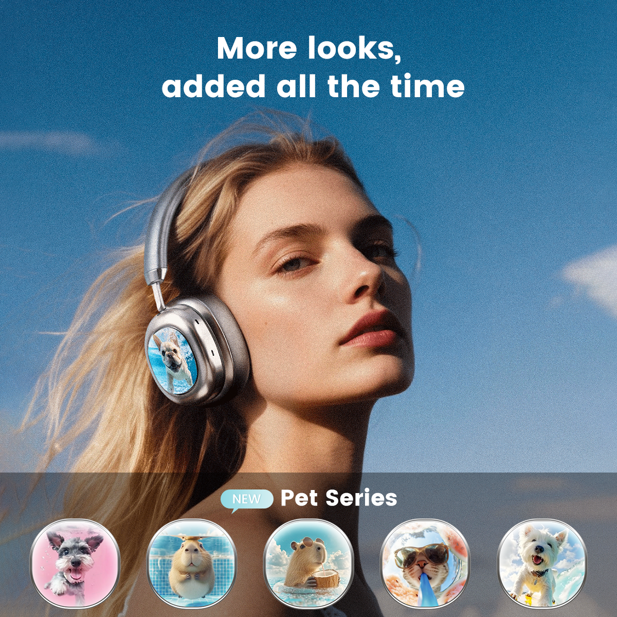 MorningBlues Bluetooth Headphones VWS X1