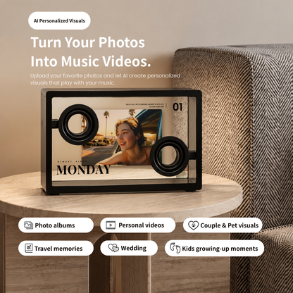 MorningBlues Lyric Speaker SonicGlass A1