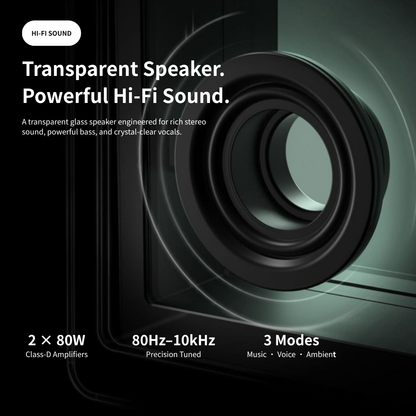MorningBlues Lyric Speaker SonicGlass A1
