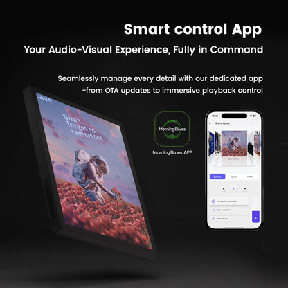 MorningBlues Stereo Frame Lyrics Speaker T2