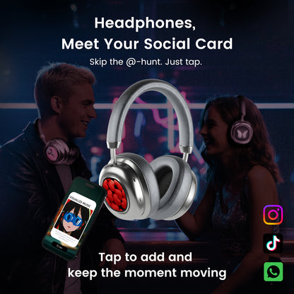 MorningBlues Bluetooth Headphones VWS X1